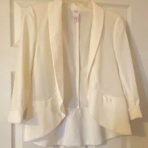 White Lightweight Blazer